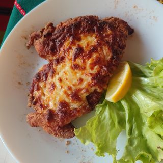 Пилешко филе с кашкавал (350гр)