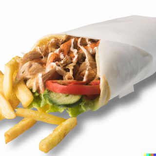 Голям пилешки дюнер