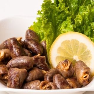 Пилешки сърца задушени(200гр.)