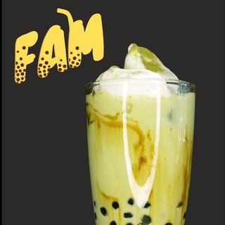 Matcha milk tea (700мл)