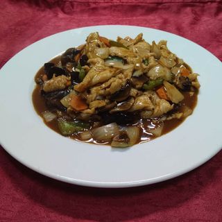 77. Пилешко по Съчуански (700гр)