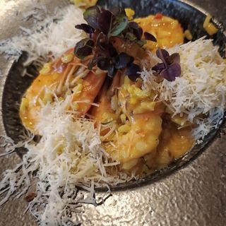 Ризото Миланезе със скариди