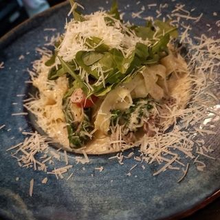 Талятеле със спанак и телешко бонфиле (350г)