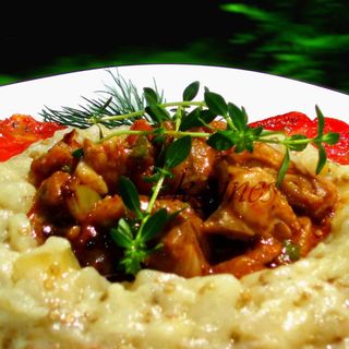 Хюнкар Бегенди с пилешко филе