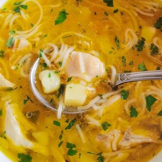 Пилешка гъста селска супа(350мл)