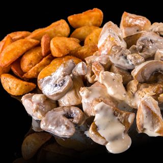 Пилешки късчета с топено сирене (380г)