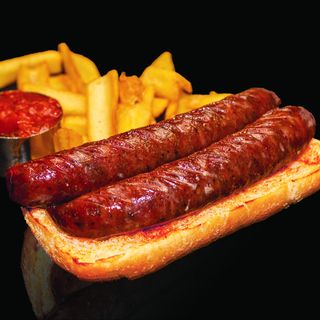 Домашен петрохан с картофени лодки и фермерска лютеничка (360г)