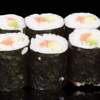 Хосомаки сьомга и авокадо (6бр-115г)