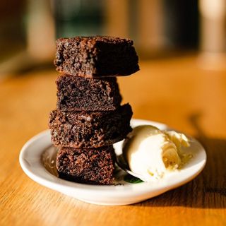 Брауни хапки - малина