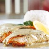 Пълнени пилешки гърди Монако (300г)