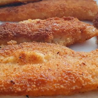 Хек пане с гарнитура