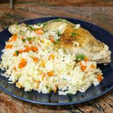 Пиле с ориз