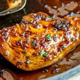 Пилешко филе с мед и балсамико (300гр)