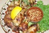 Пилешки крилца с BBQ сос