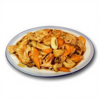 67.Пиле с пресни гъби (800г)