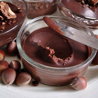 Домашен течен шоколад с бисквити