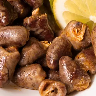 Пилешки сърца натюр