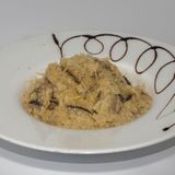 Ризото с манатарки, зехтин и чесън 