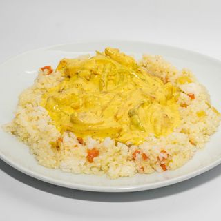 Пилешко филе с къри