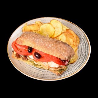 Чабата сандвич Капрезе (370гр)