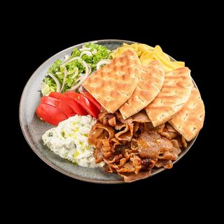 Плато гирос със свинско месо (450г)