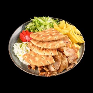 Плато Гирос с пилешко месо (450г)