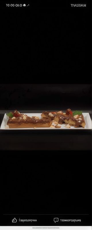 Гофрета с шоколад Нутела и лешници (300г)