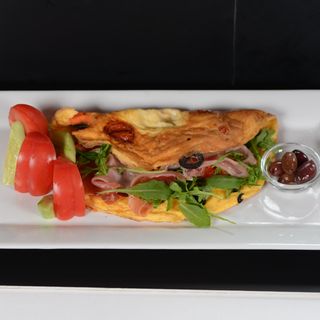 Омлет с прошуто