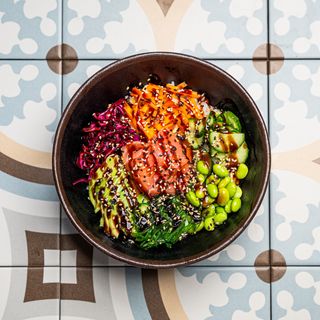 Поке бол Пушена Сьомга  470 гр.