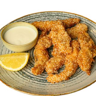 Пилешки флейки със сусам - 250 гр.