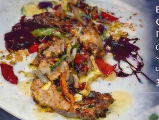 Свински гърди в азиатски стил