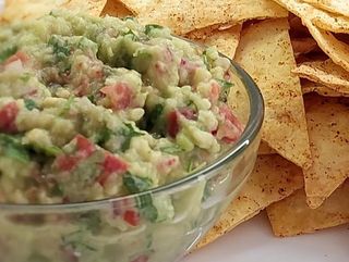 Гуакамоле с лаваш