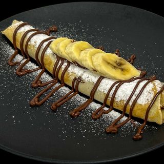 Палачинка с банан и шоколад