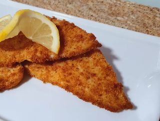 Паниран хек + гарнитура