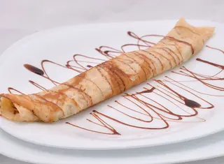 Палачинка с шоколад, кафяв