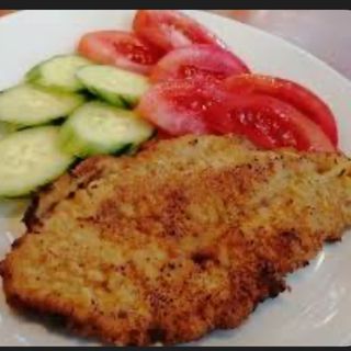 Шницел от кайма с гарнитура (300г)