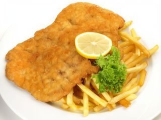 Виенски шницел с телешко (300г)