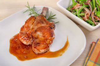 Свинско филе със  сладко-кисел сос (300г)