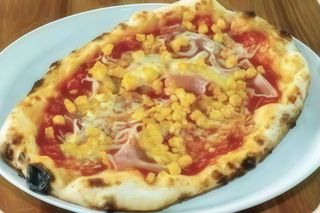 Детска пица с шунка и царевица (300гр)