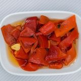 Печени чушки с чесън (250г)