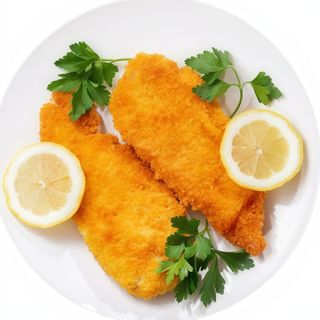 Телешки шницел пане (140г)