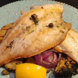 Хрупкава бяла риба