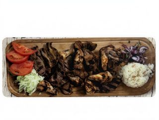 Малко плато микс на жар