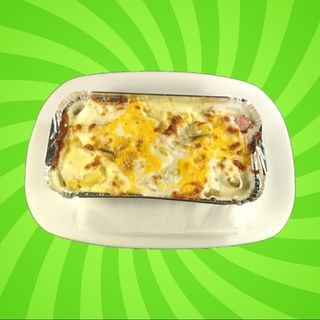 Запечени картофи с бекон (500г)