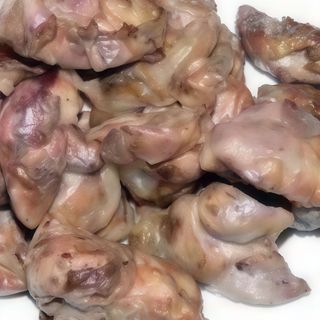 Пилешки дробчета в соев сос с люта чушка (200г)