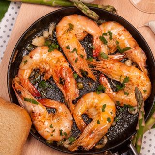 Кралски скариди в сладко-кисел сос (400г)