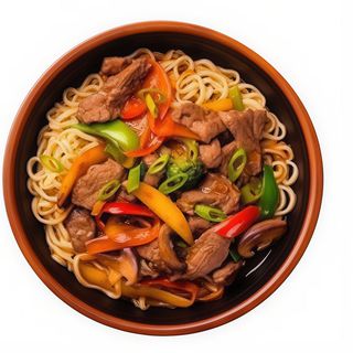 Спагети с телешко месо (500г)