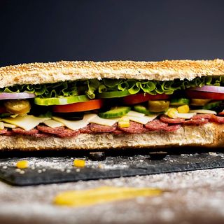 Сандвич Хюстън с яйце вегетариански (370гр)