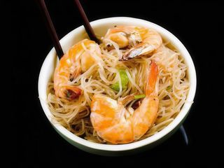 034. Спагети със скариди (700гр)