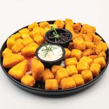 Плато хапки микс със сос горски плодове и млечен (850г)